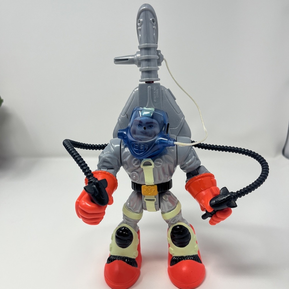 Roger Houston - Rescue Heros Action Figure - 77470‎ - Fisher Price - 6"